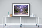 Jacaranda-Wall_Art-120 x 90cm-Framed Print-Black-Pixalot