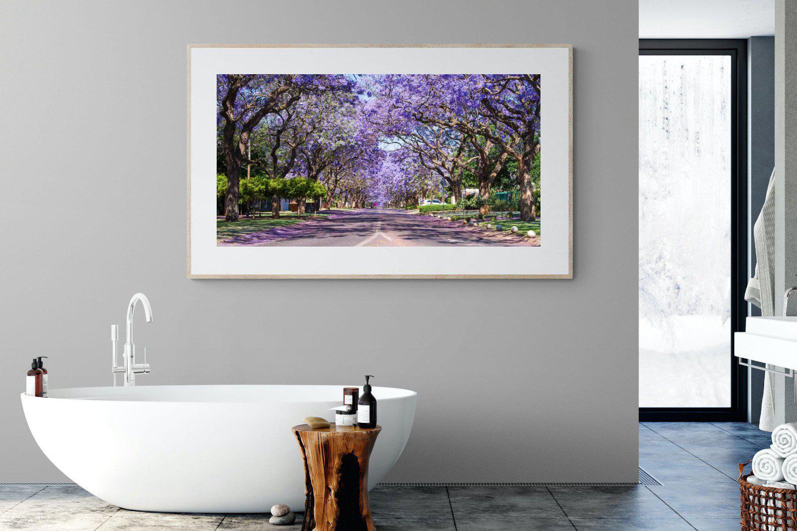 Jacaranda-Wall_Art-180 x 110cm-Framed Print-Wood-Pixalot
