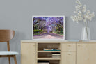 Jacaranda-Wall_Art-60 x 45cm-Mounted Canvas-White-Pixalot