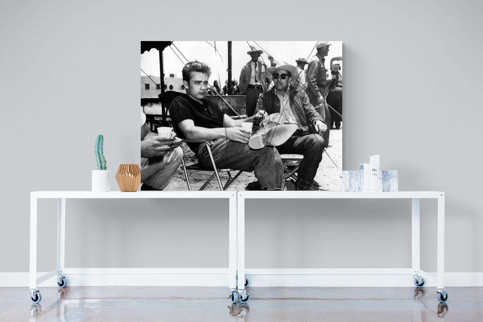 James Dean-Wall_Art-120 x 90cm-Mounted Canvas-No Frame-Pixalot