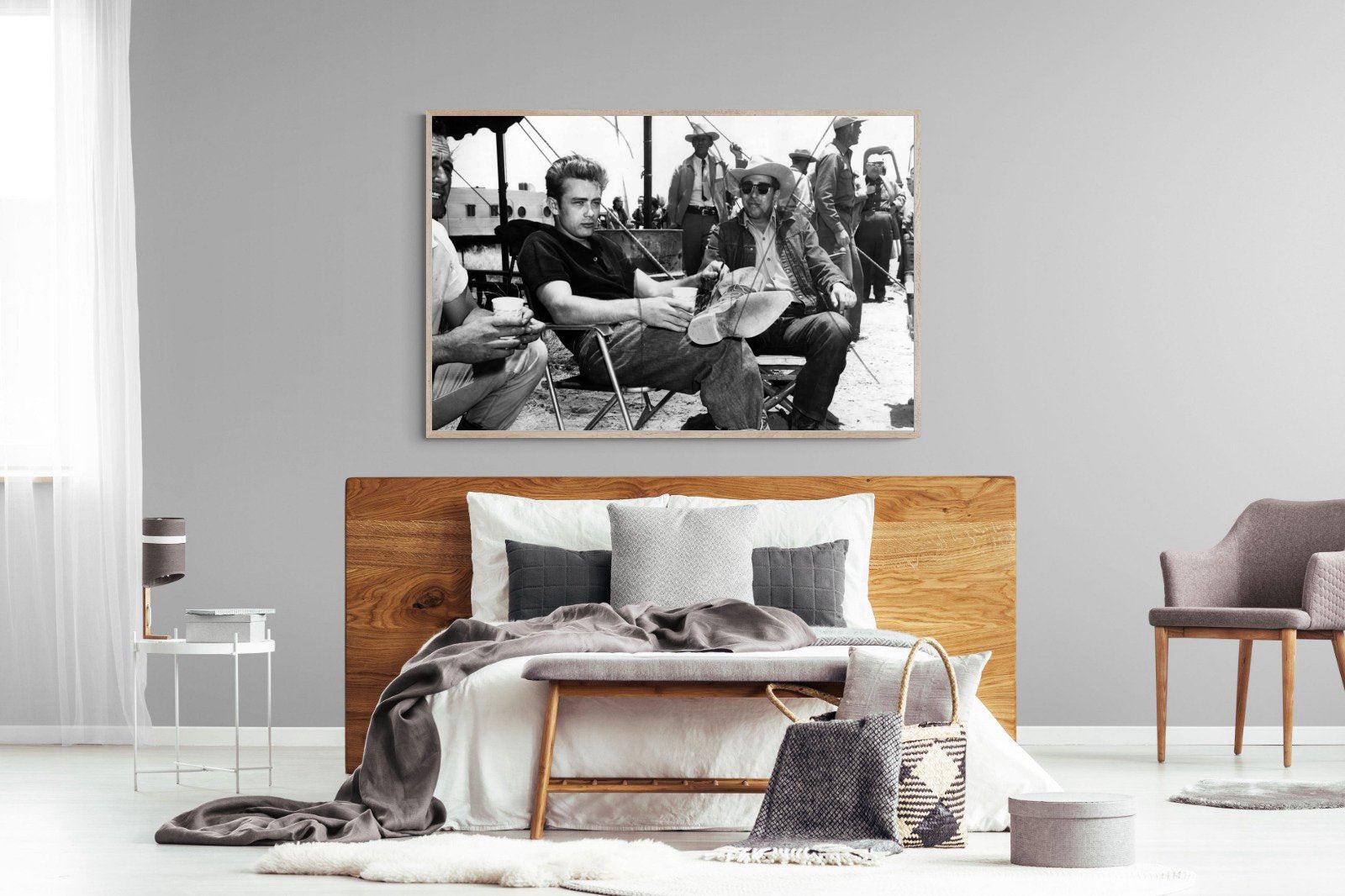 James Dean-Wall_Art-150 x 100cm-Mounted Canvas-Wood-Pixalot