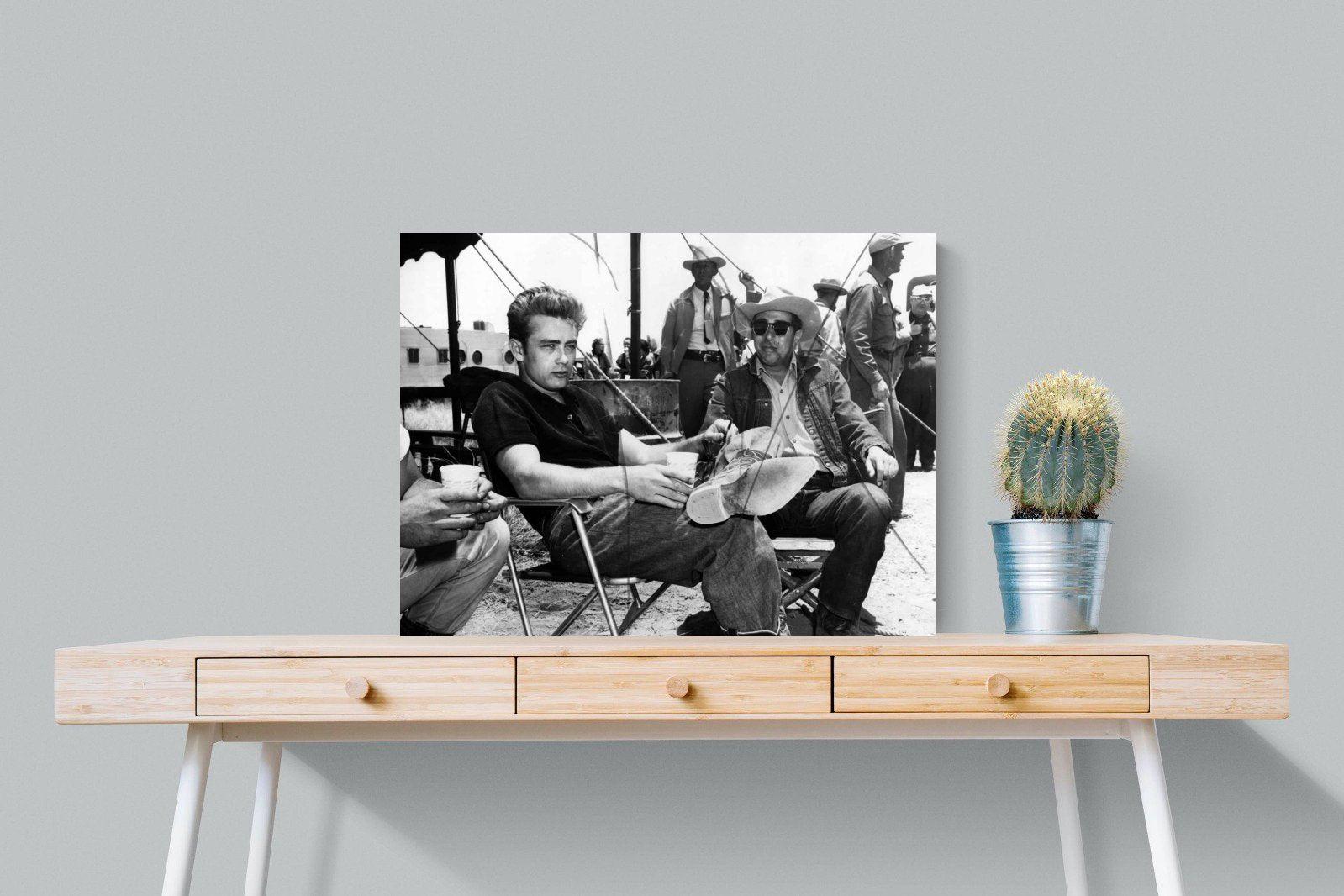 James Dean-Wall_Art-80 x 60cm-Mounted Canvas-No Frame-Pixalot