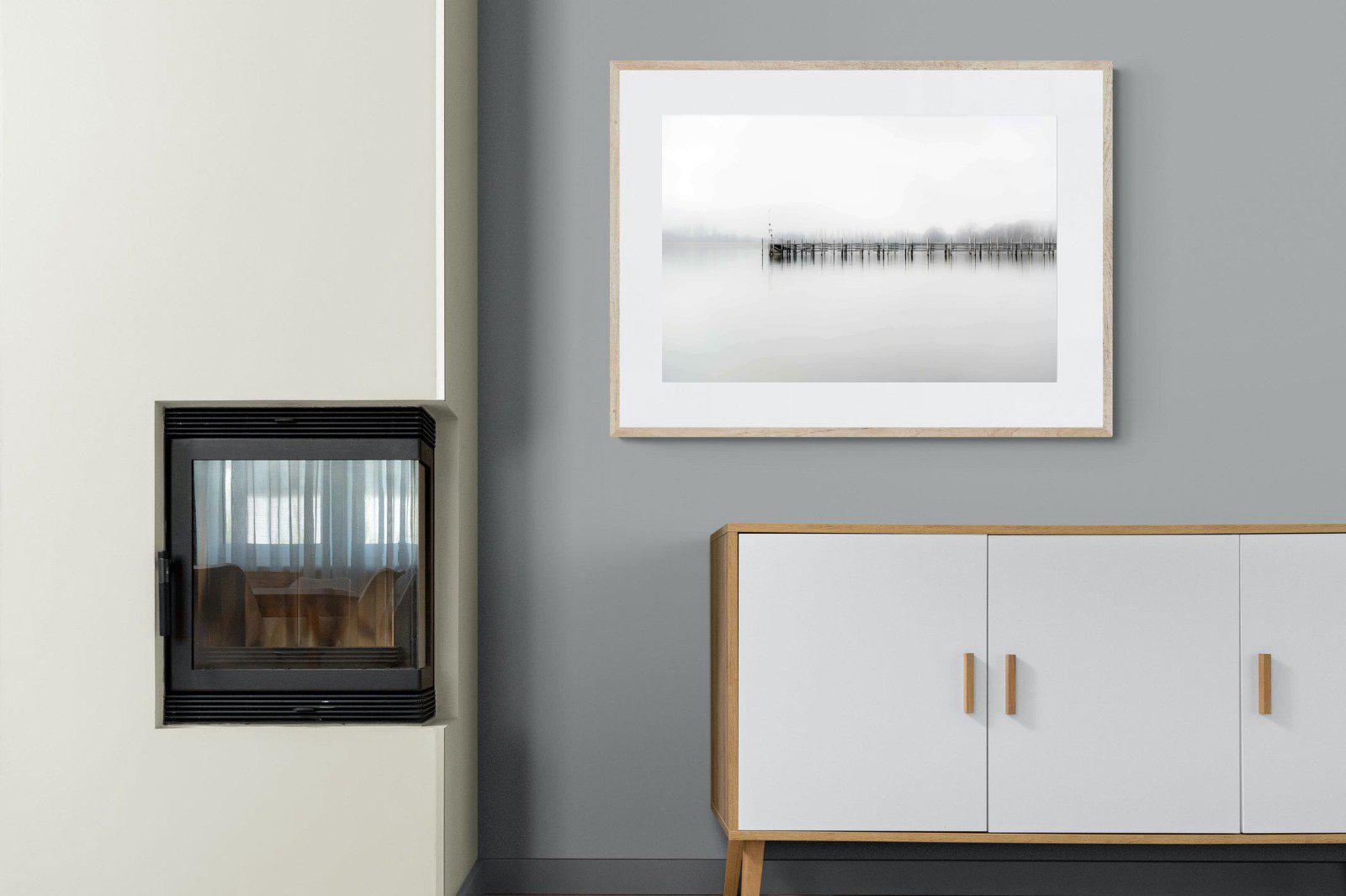 Jetty-Wall_Art-100 x 75cm-Framed Print-Wood-Pixalot