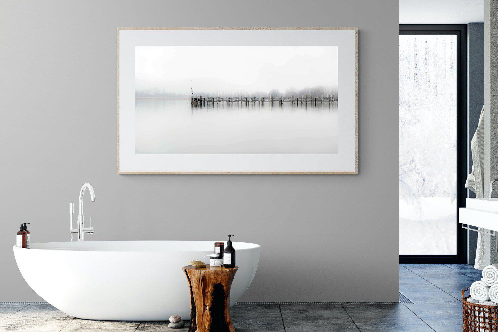 Jetty-Wall_Art-180 x 110cm-Framed Print-Wood-Pixalot