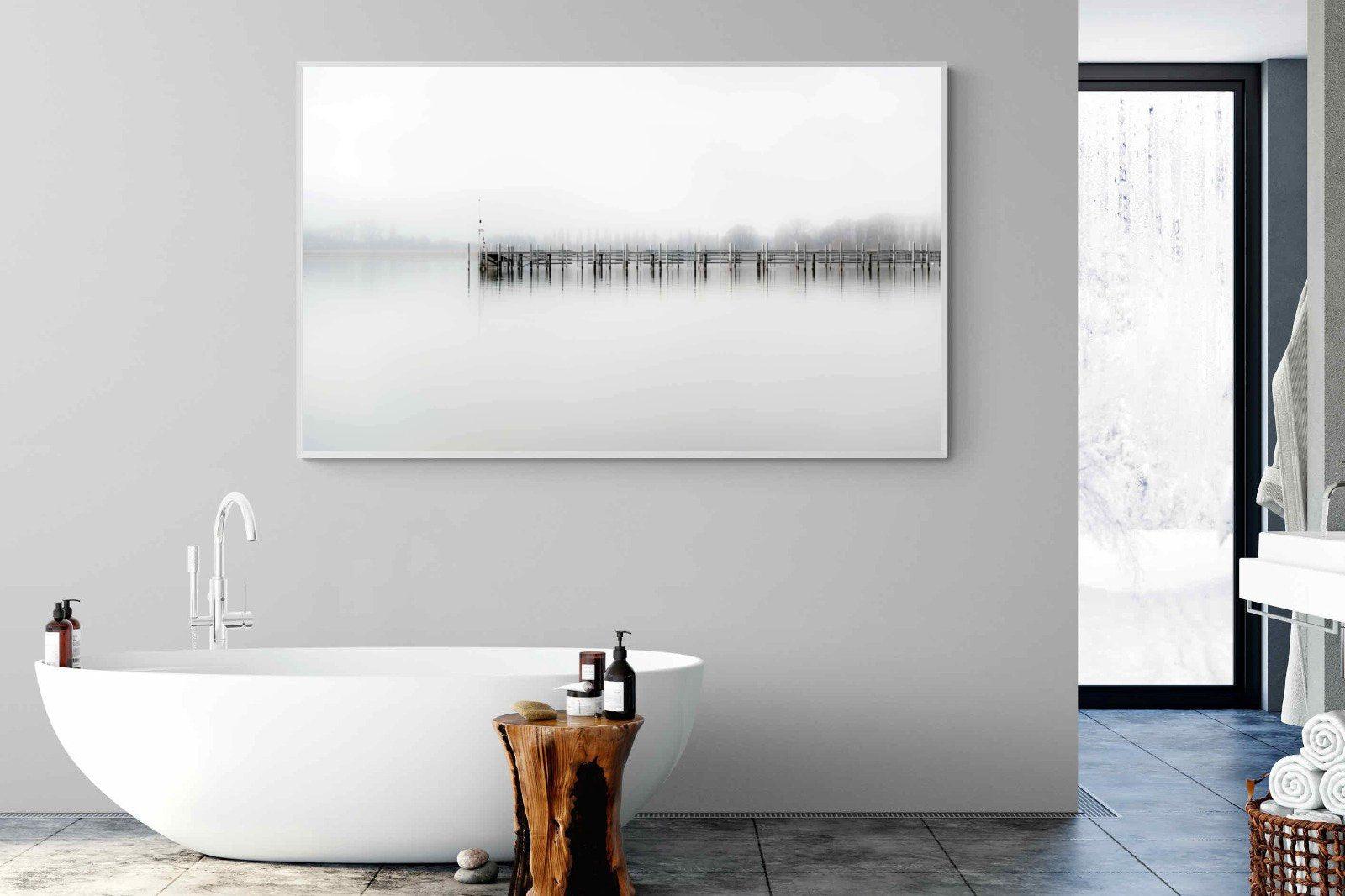 Jetty-Wall_Art-180 x 110cm-Mounted Canvas-White-Pixalot