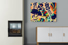 Jungle Art-Wall_Art-100 x 75cm-Mounted Canvas-No Frame-Pixalot