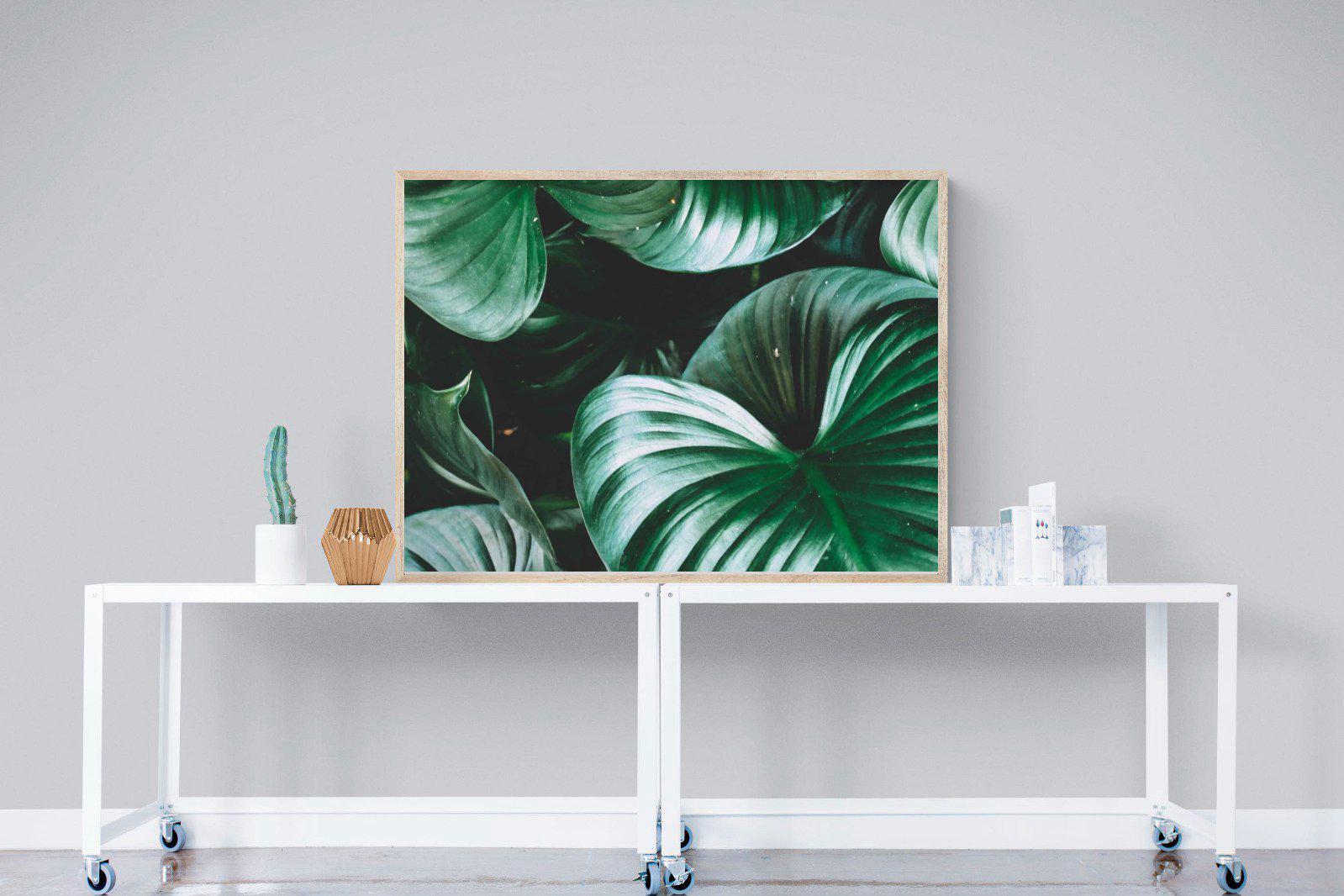 Jungle-Wall_Art-120 x 90cm-Mounted Canvas-Wood-Pixalot