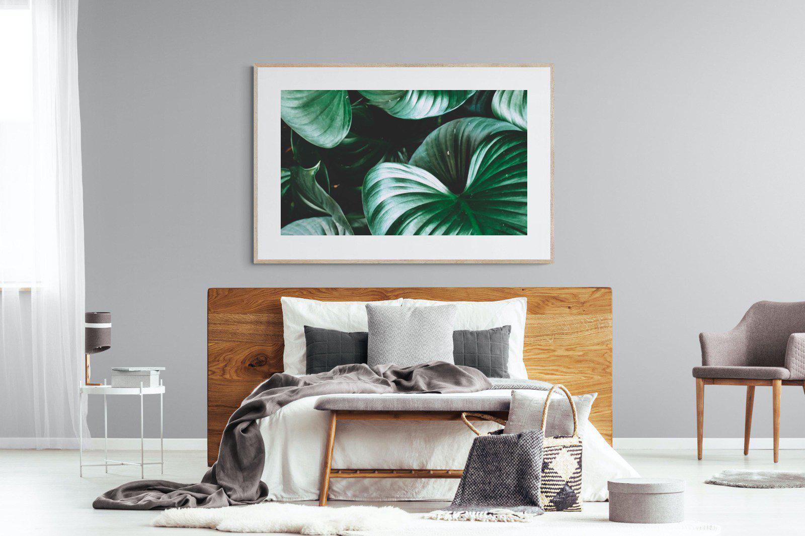 Jungle-Wall_Art-150 x 100cm-Framed Print-Wood-Pixalot