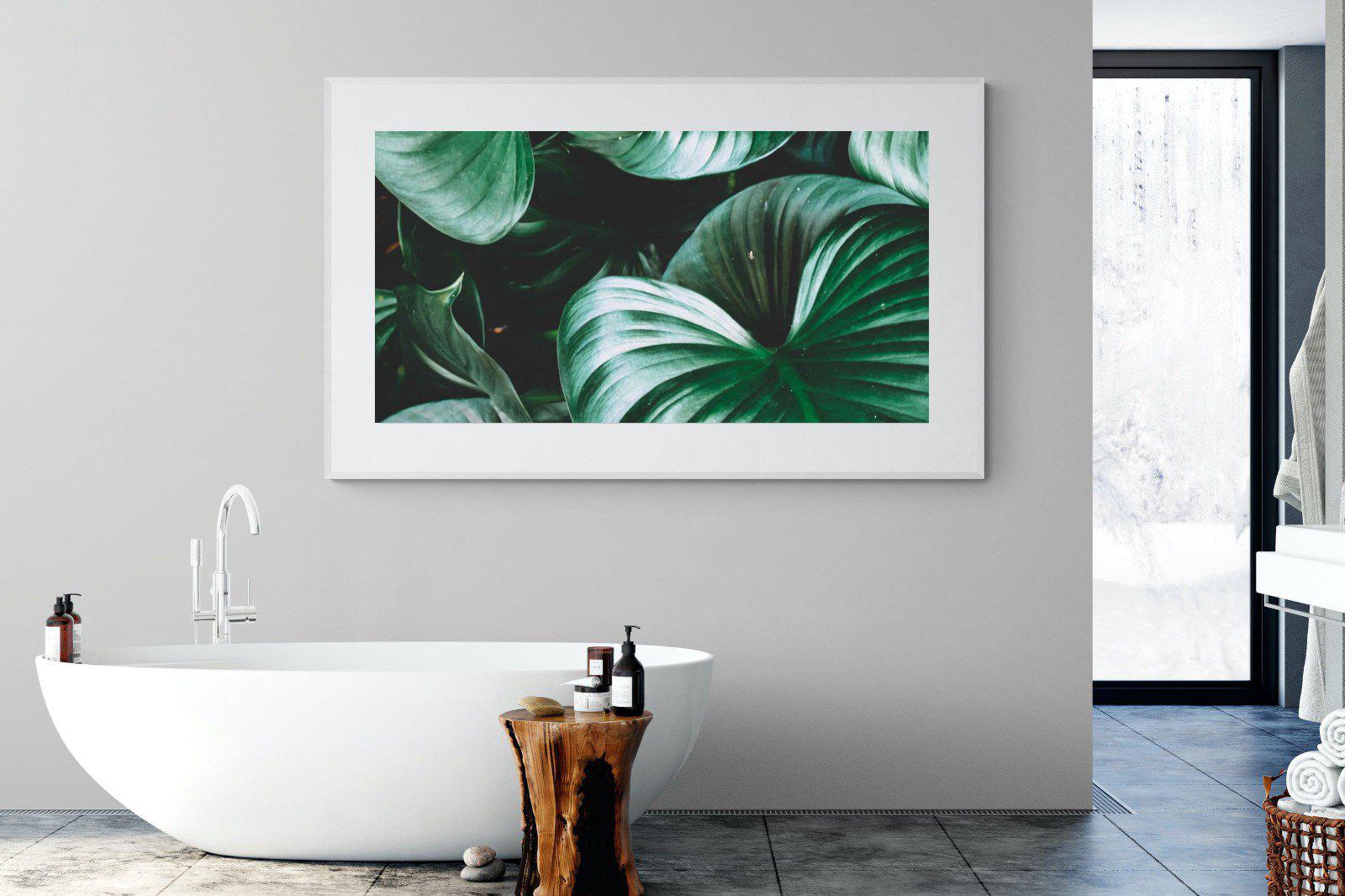 Jungle-Wall_Art-180 x 110cm-Framed Print-White-Pixalot