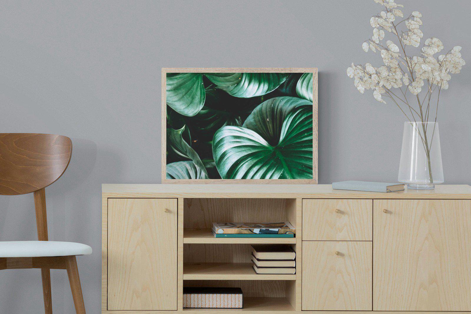 Jungle-Wall_Art-60 x 45cm-Mounted Canvas-Wood-Pixalot