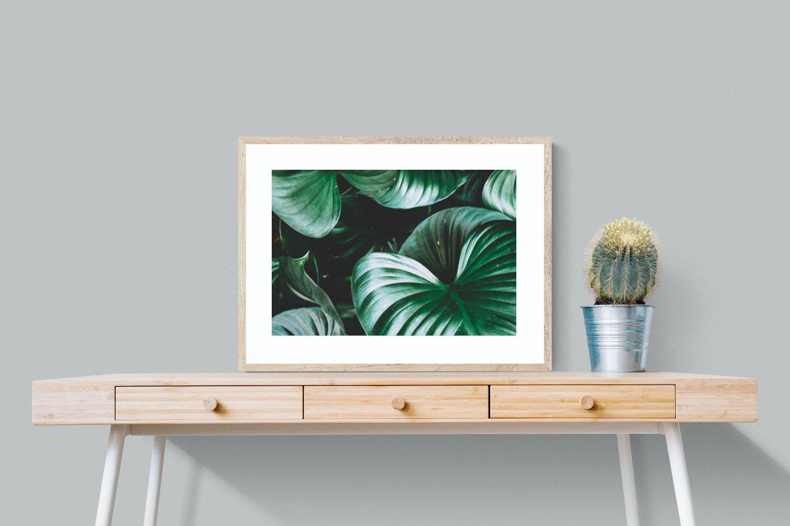 Jungle-Wall_Art-80 x 60cm-Framed Print-Wood-Pixalot