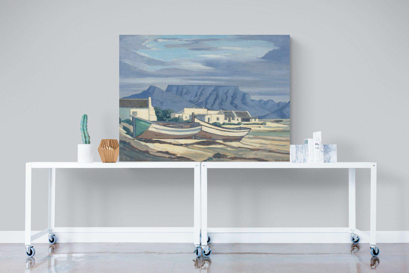 Kaap Bloubergstrand-Wall_Art-120 x 90cm-Mounted Canvas-No Frame-Pixalot