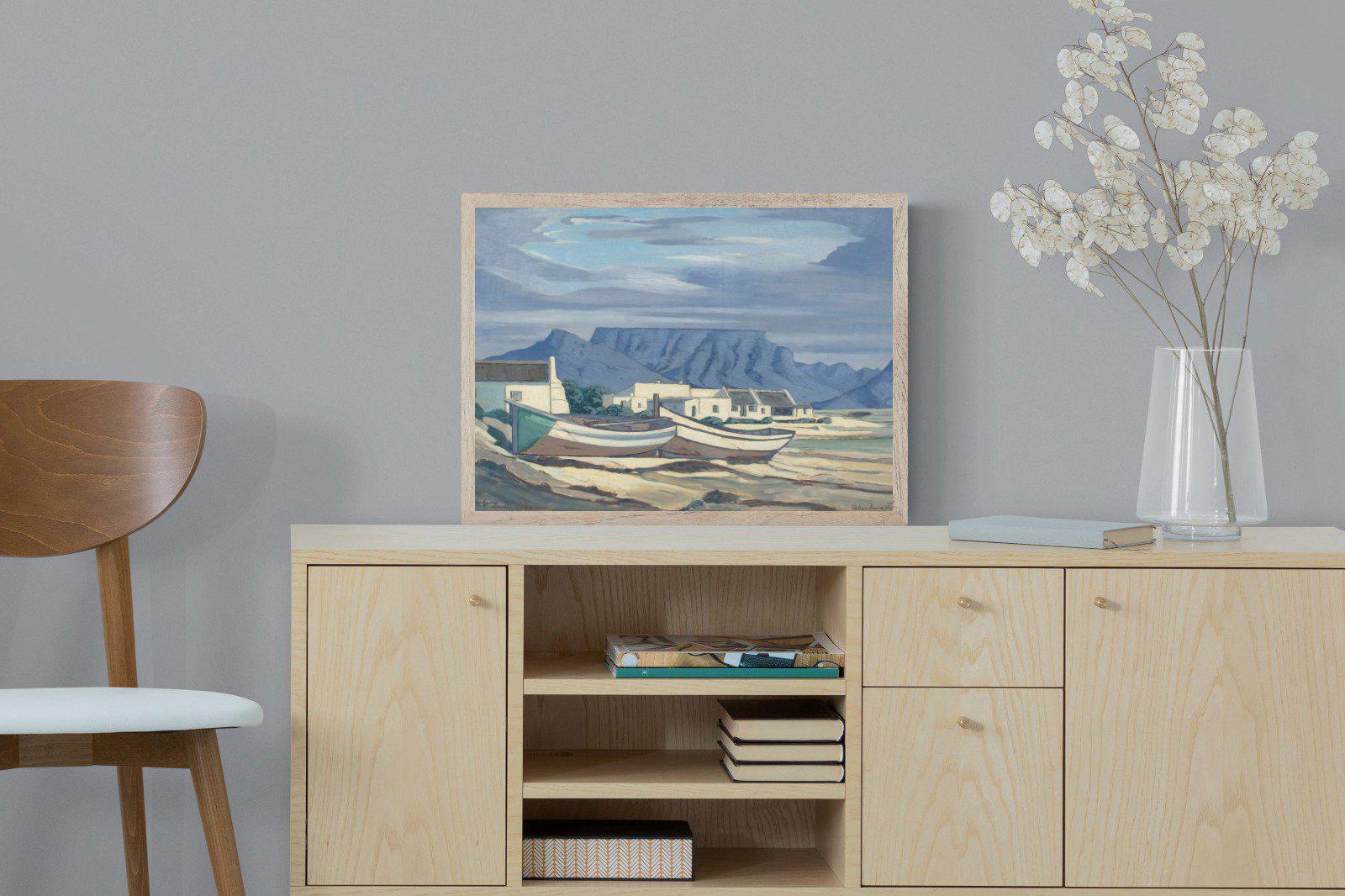 Kaap Bloubergstrand-Wall_Art-60 x 45cm-Mounted Canvas-Wood-Pixalot