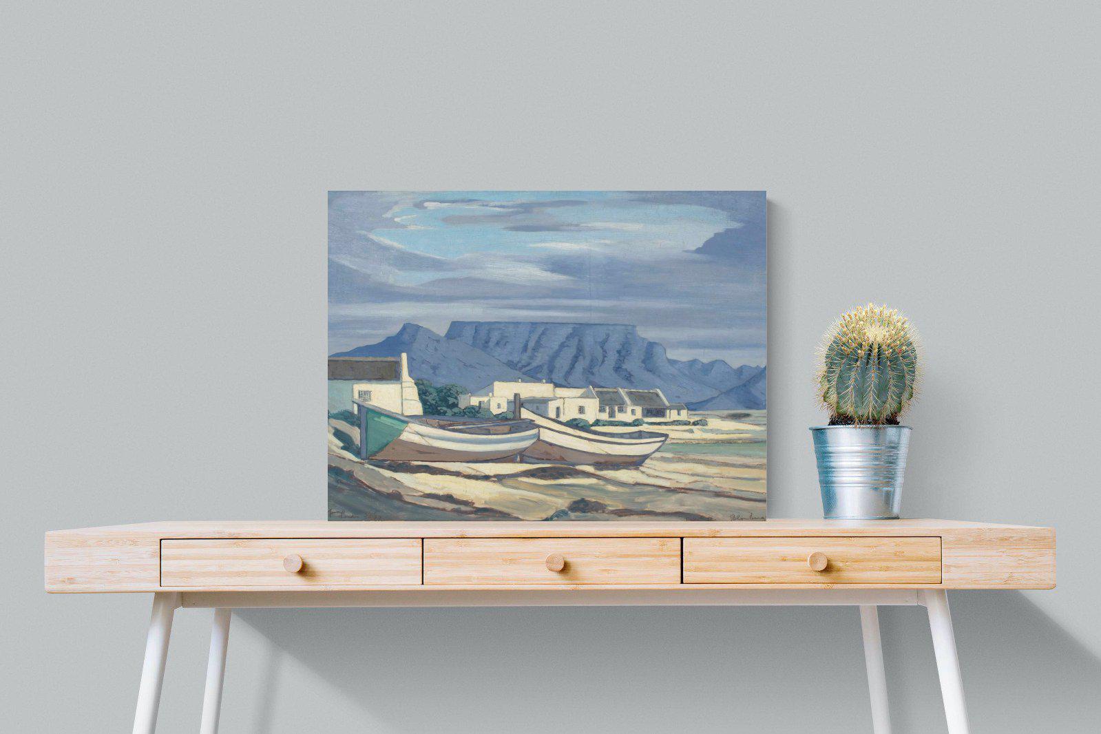 Kaap Bloubergstrand-Wall_Art-80 x 60cm-Mounted Canvas-No Frame-Pixalot