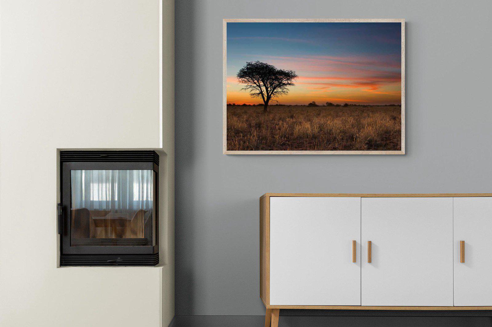 Kalahari-Wall_Art-100 x 75cm-Mounted Canvas-Wood-Pixalot