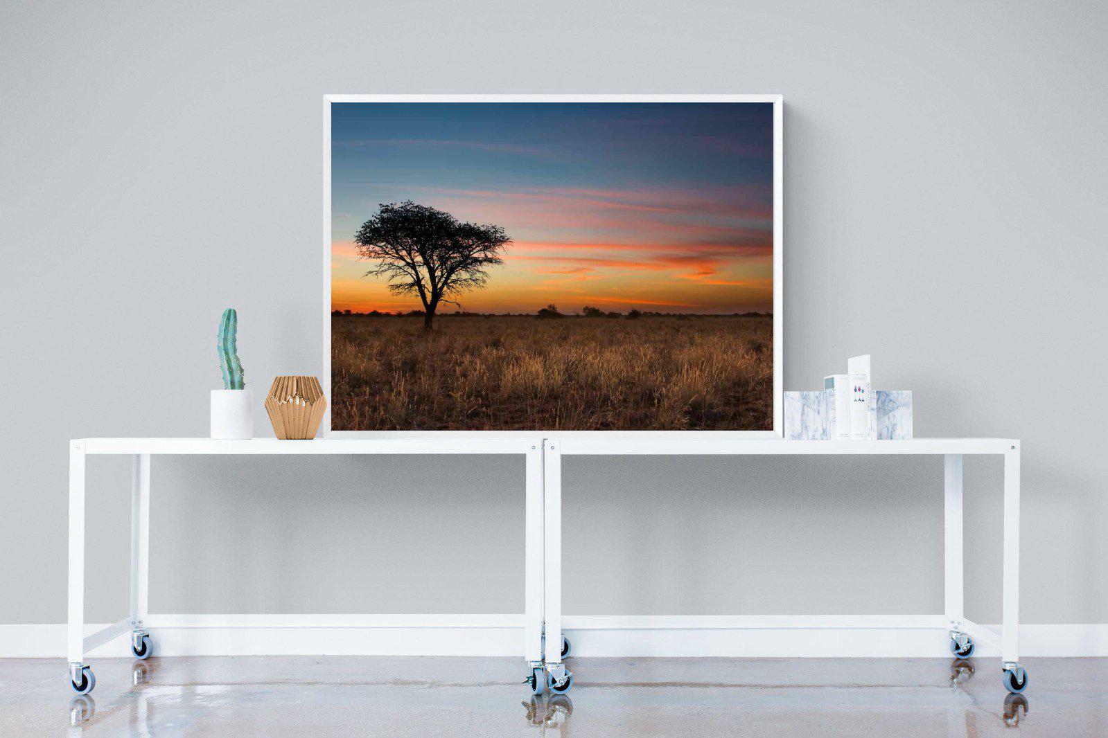 Kalahari-Wall_Art-120 x 90cm-Mounted Canvas-White-Pixalot