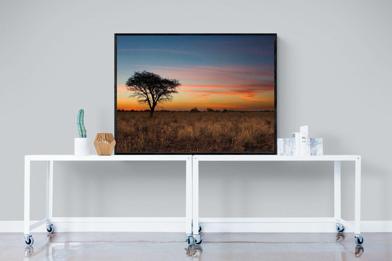 Kalahari-Wall_Art-120 x 90cm-Mounted Canvas-Black-Pixalot