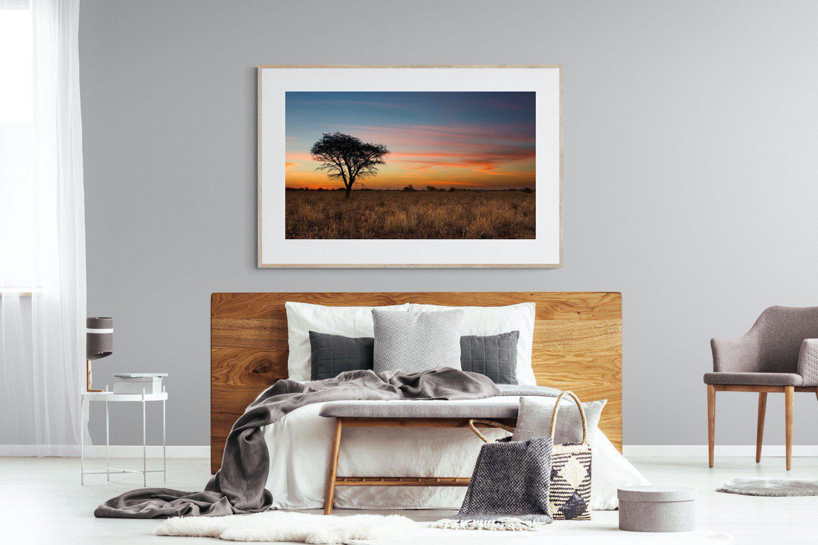 Kalahari-Wall_Art-150 x 100cm-Framed Print-Wood-Pixalot