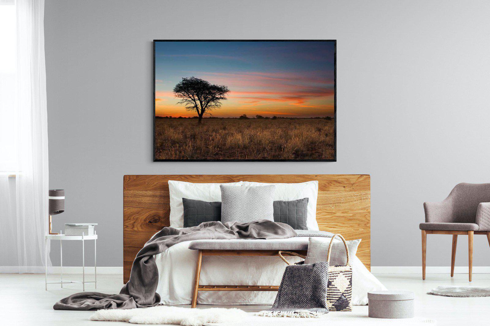 Kalahari-Wall_Art-150 x 100cm-Mounted Canvas-Black-Pixalot