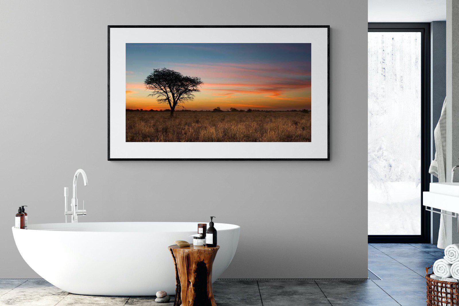 Kalahari-Wall_Art-180 x 110cm-Framed Print-Black-Pixalot