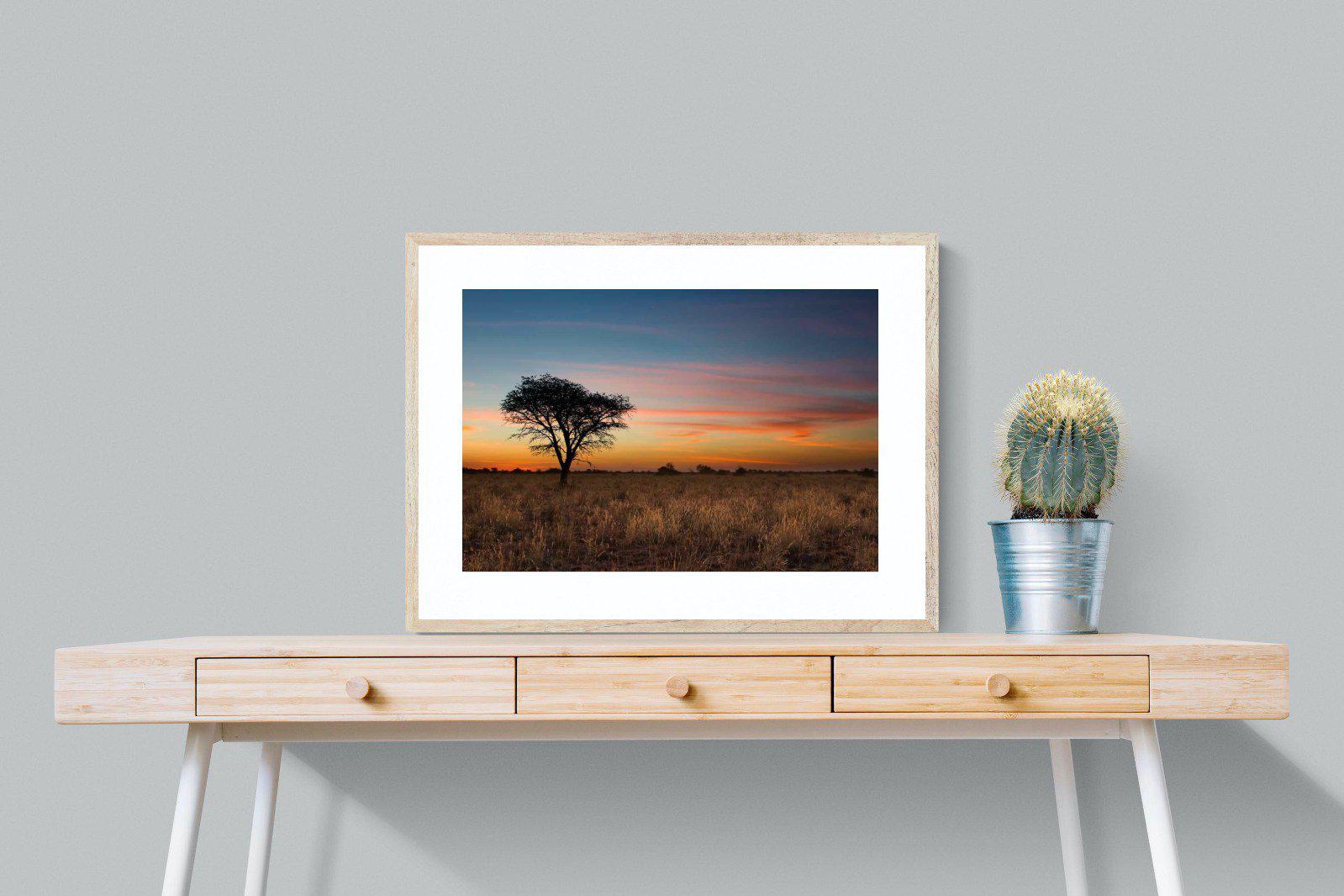 Kalahari-Wall_Art-80 x 60cm-Framed Print-Wood-Pixalot