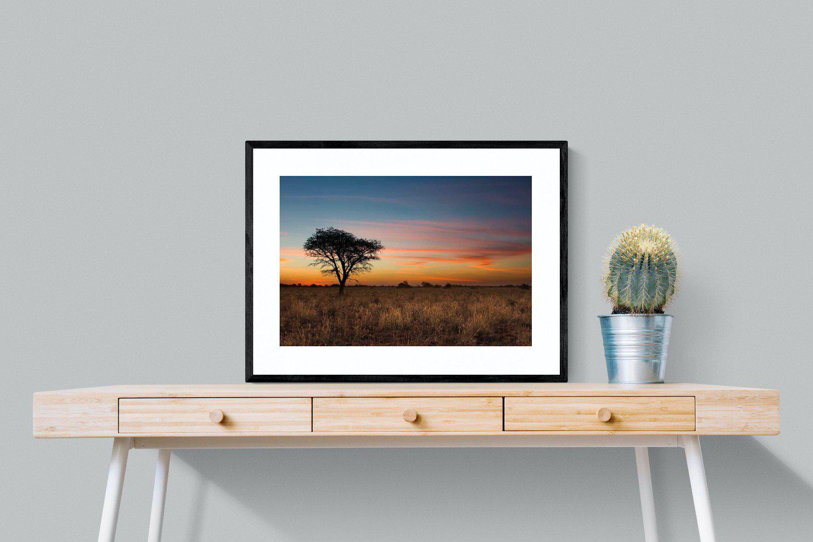 Kalahari-Wall_Art-80 x 60cm-Framed Print-Black-Pixalot
