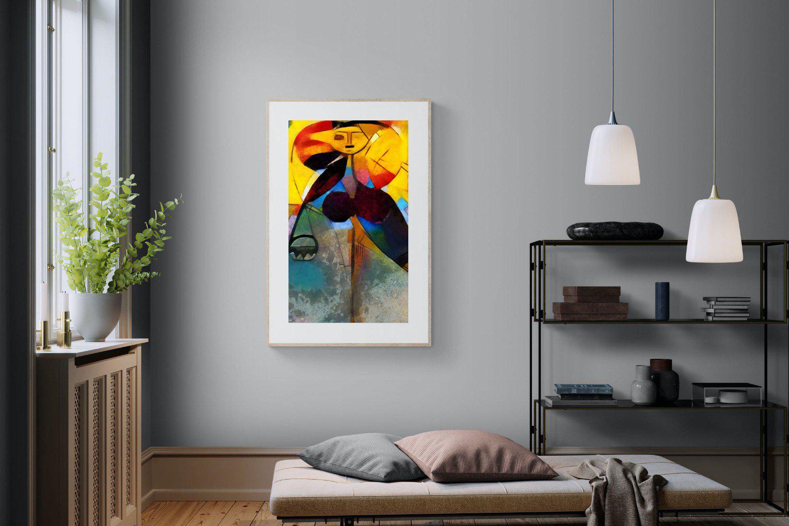 Kandinsky-Wall_Art-100 x 150cm-Framed Print-Wood-Pixalot