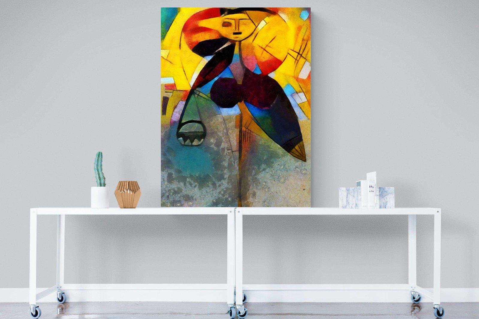 Kandinsky-Wall_Art-90 x 120cm-Mounted Canvas-No Frame-Pixalot
