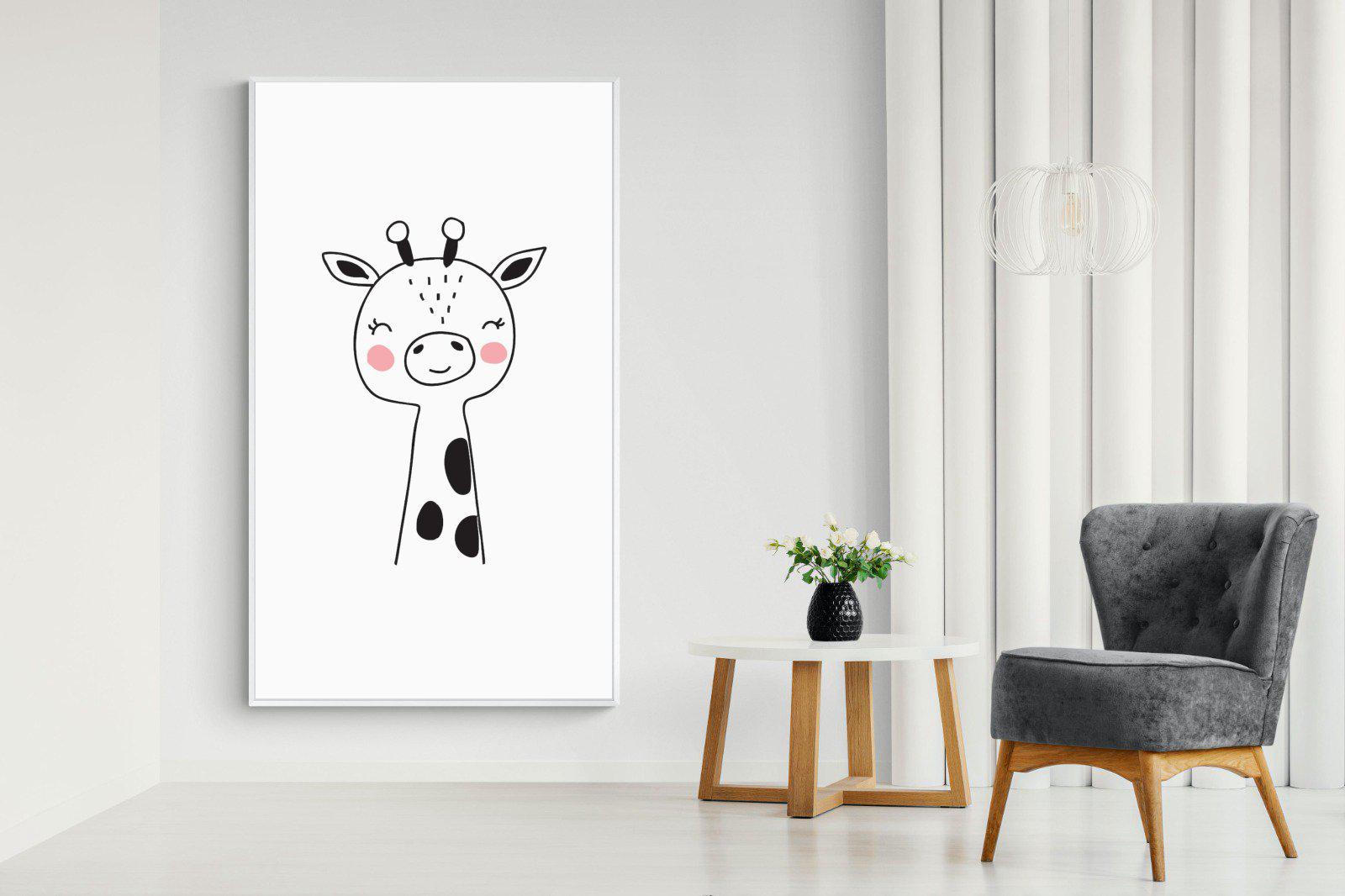 Kid's Giraffe-Wall_Art-Pixalot