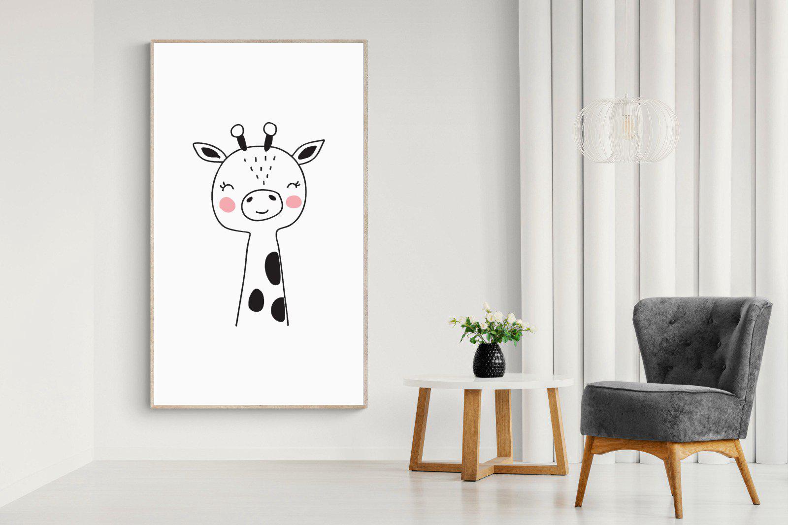 Kid's Giraffe-Wall_Art-Pixalot