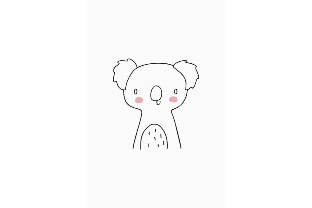 Kid's Koala-Wall_Art-Pixalot