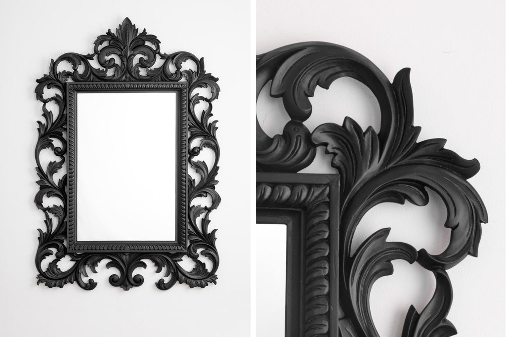 King Mirror-Wall_Art-Black-Pixalot