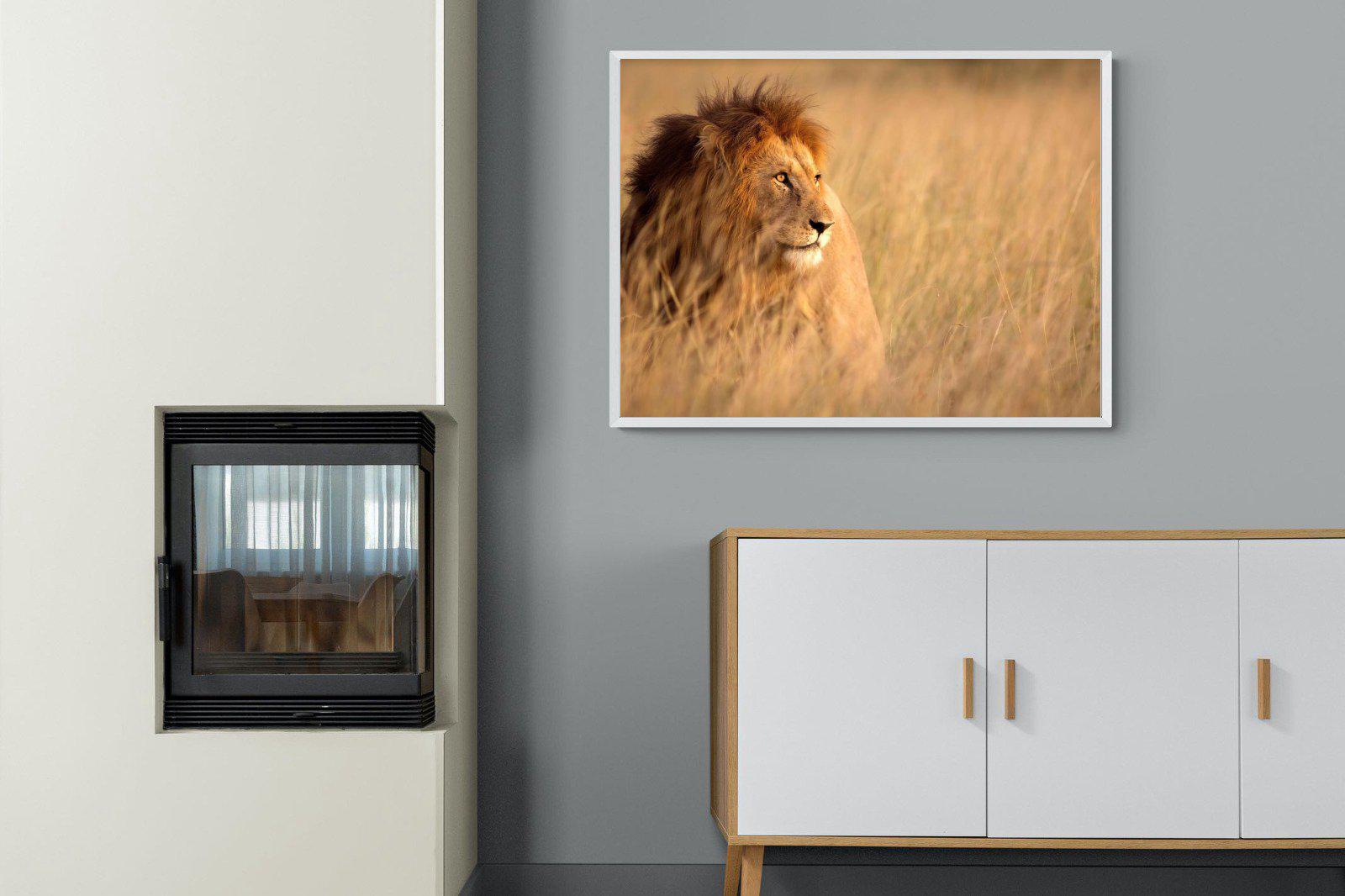 King-Wall_Art-100 x 75cm-Mounted Canvas-White-Pixalot