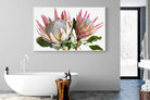 King Proteas-Wall_Art-180 x 110cm-Mounted Canvas-White-Pixalot