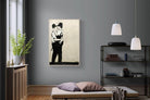 Kissing Coppers-Wall_Art-100 x 150cm-Mounted Canvas-Wood-Pixalot