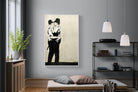 Kissing Coppers-Wall_Art-120 x 180cm-Mounted Canvas-White-Pixalot