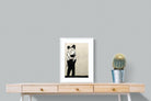 Kissing Coppers-Wall_Art-45 x 60cm-Framed Print-White-Pixalot