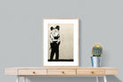 Kissing Coppers-Wall_Art-60 x 80cm-Framed Print-Wood-Pixalot