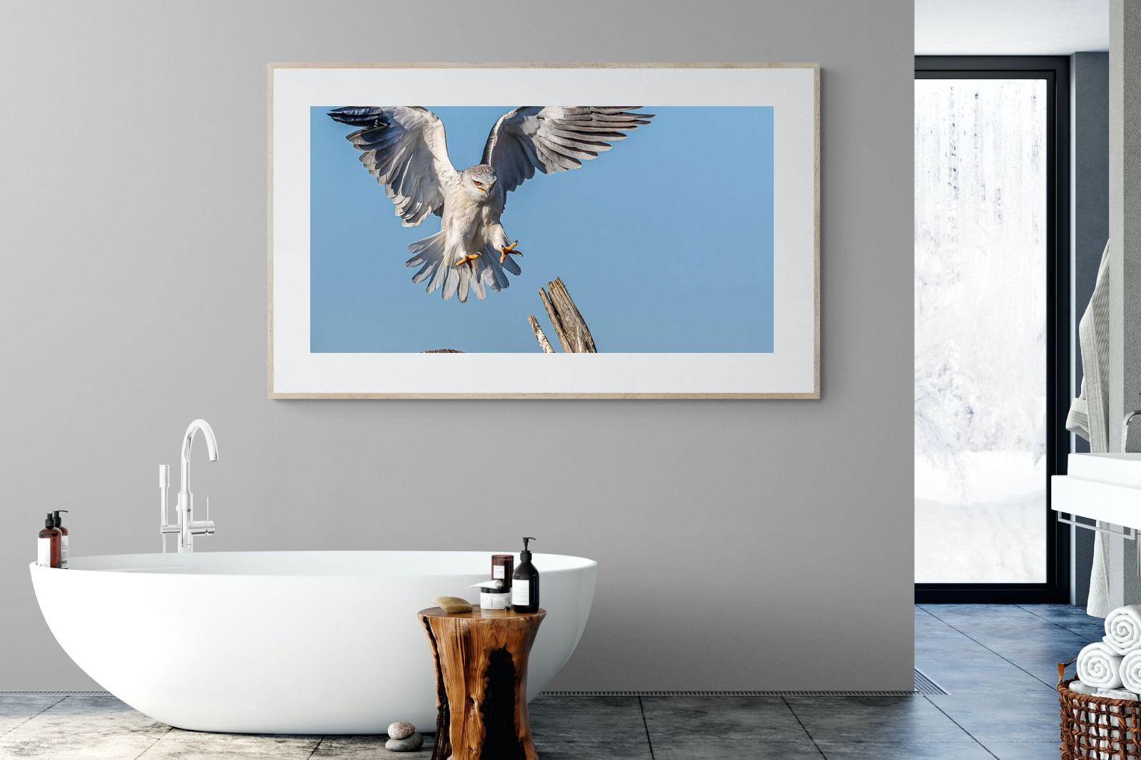 Kite-Wall_Art-180 x 110cm-Framed Print-Wood-Pixalot