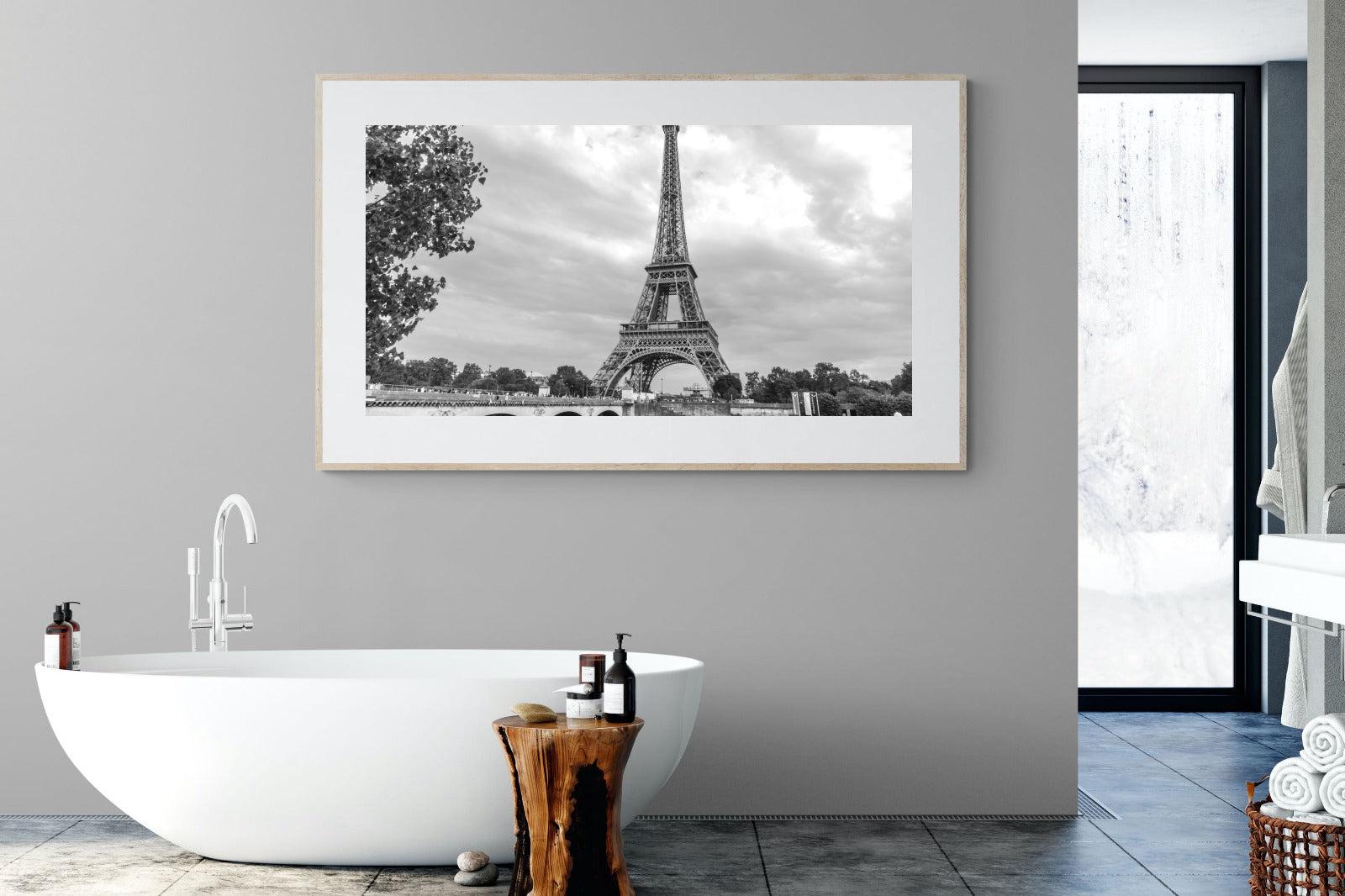 La Dame de Fer-Wall_Art-180 x 110cm-Framed Print-Wood-Pixalot