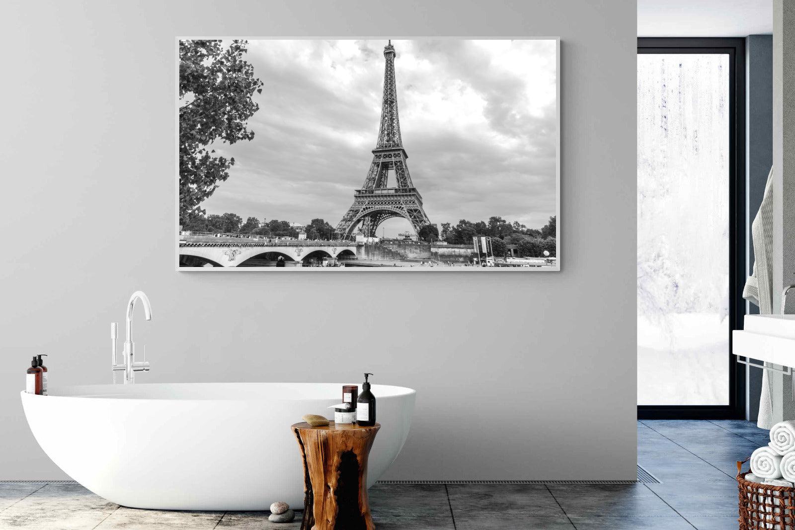 La Dame de Fer-Wall_Art-180 x 110cm-Mounted Canvas-White-Pixalot