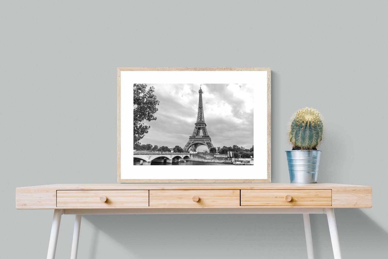 La Dame de Fer-Wall_Art-80 x 60cm-Framed Print-Wood-Pixalot