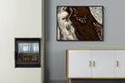 Land of Mocha-Wall_Art-100 x 75cm-Mounted Canvas-Black-Pixalot