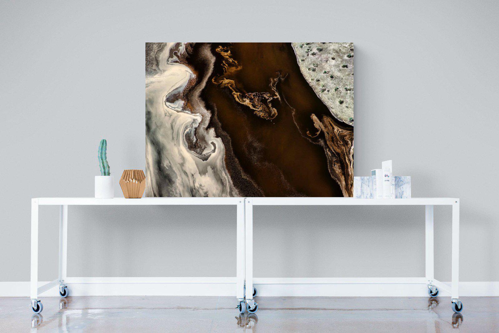 Land of Mocha-Wall_Art-120 x 90cm-Mounted Canvas-No Frame-Pixalot