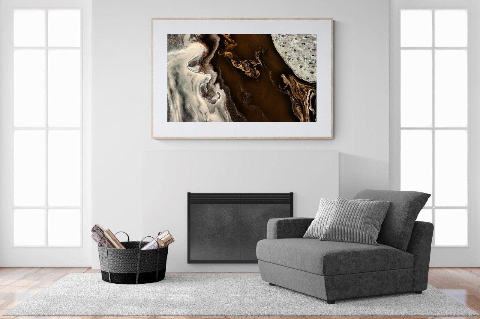 Land of Mocha-Wall_Art-150 x 100cm-Framed Print-Wood-Pixalot
