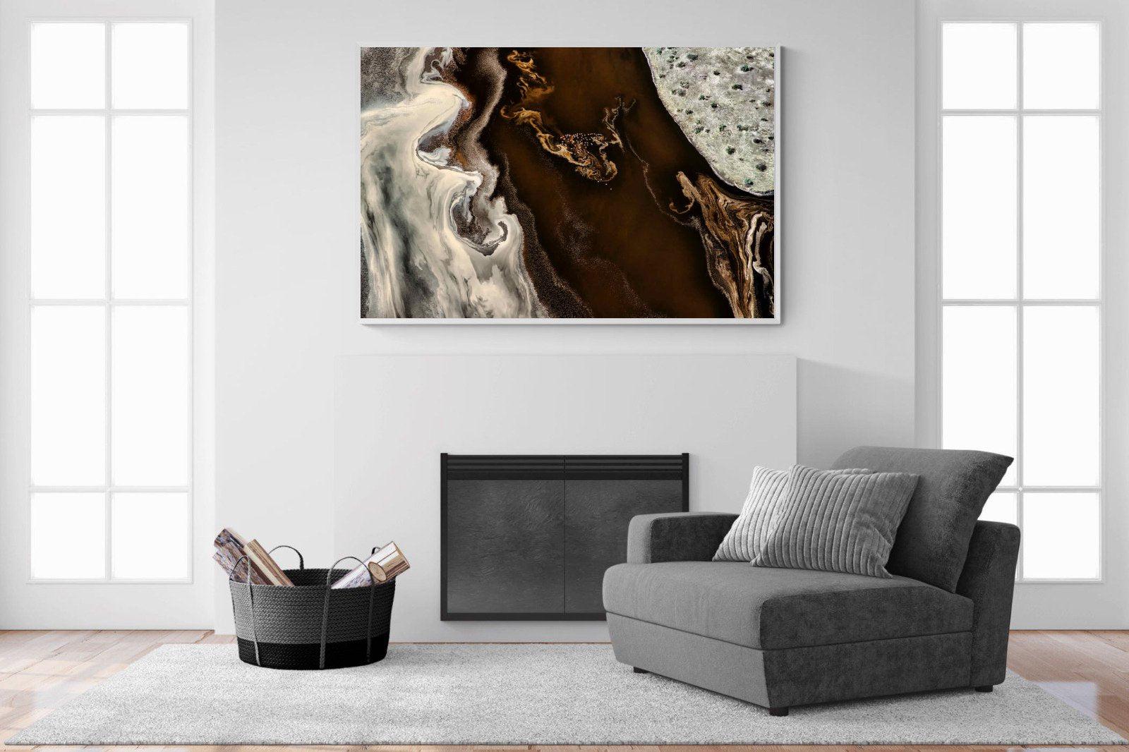 Land of Mocha-Wall_Art-150 x 100cm-Mounted Canvas-White-Pixalot