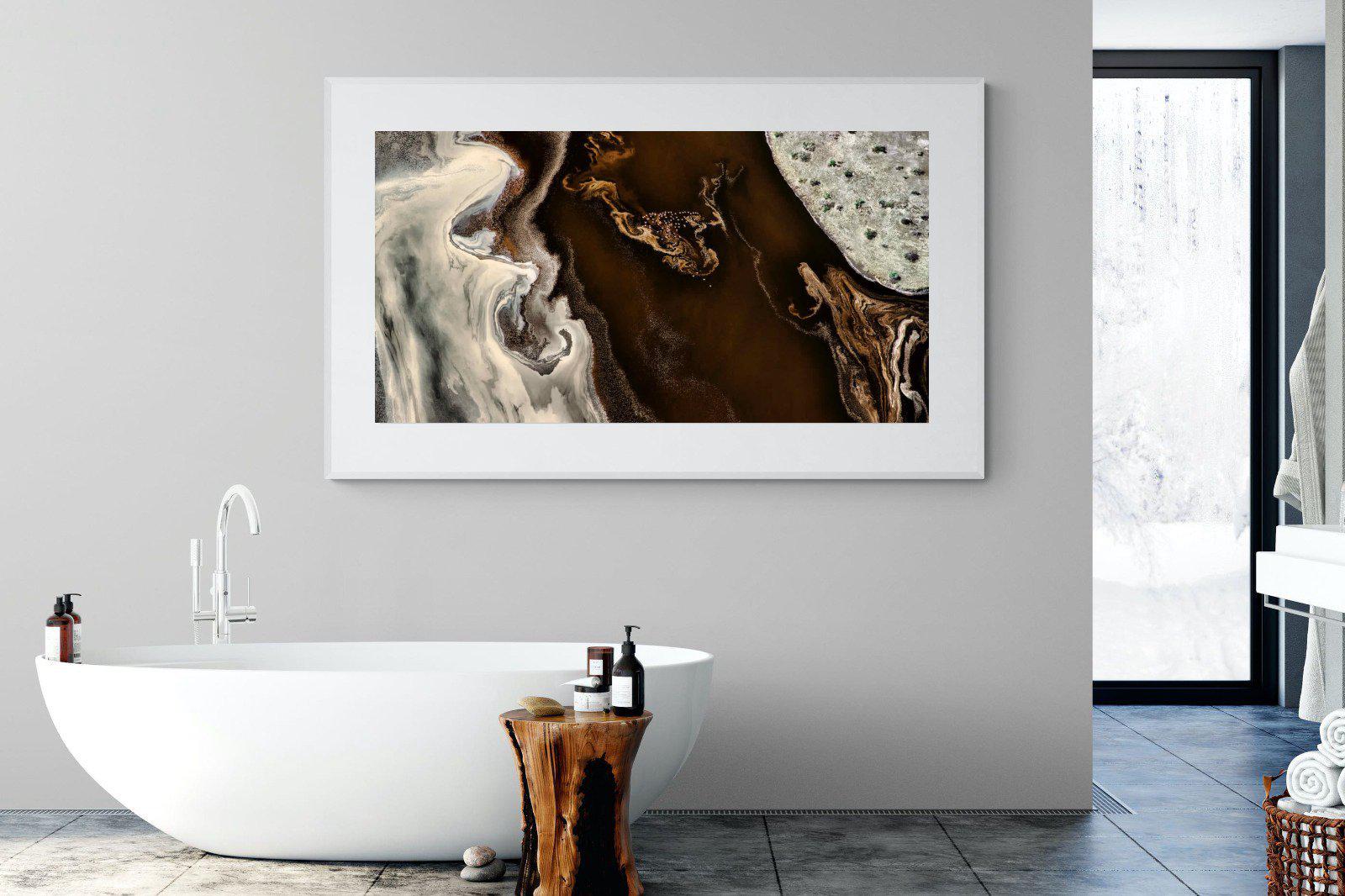 Land of Mocha-Wall_Art-180 x 110cm-Framed Print-White-Pixalot
