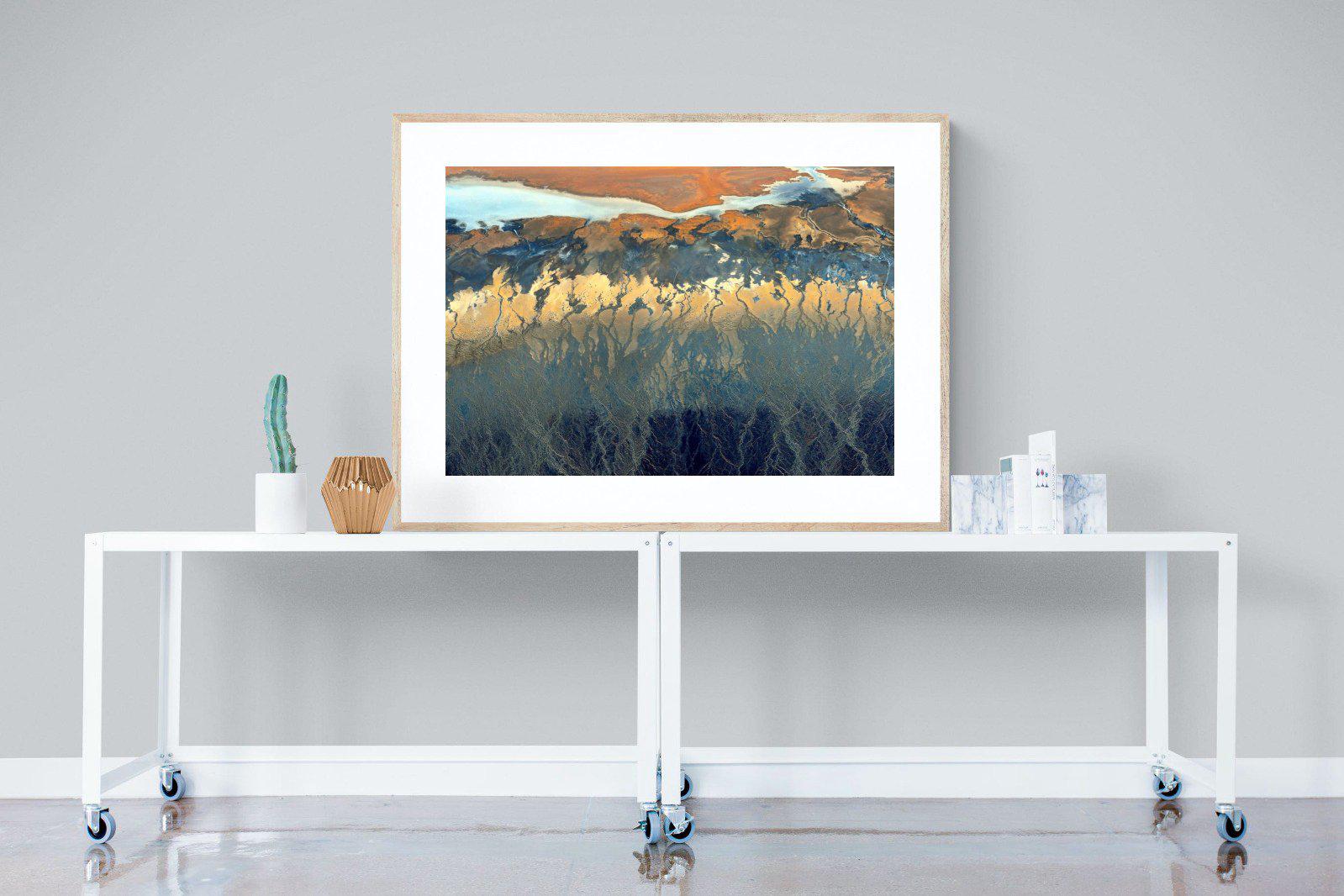 Landscape Colour Palette-Wall_Art-120 x 90cm-Framed Print-Wood-Pixalot