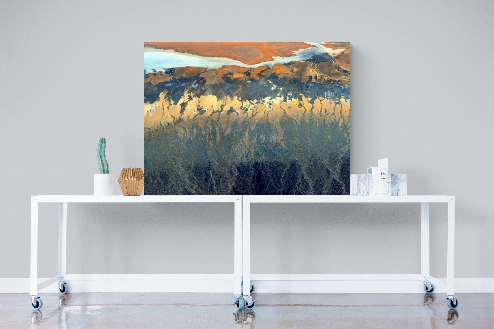 Landscape Colour Palette-Wall_Art-120 x 90cm-Mounted Canvas-No Frame-Pixalot