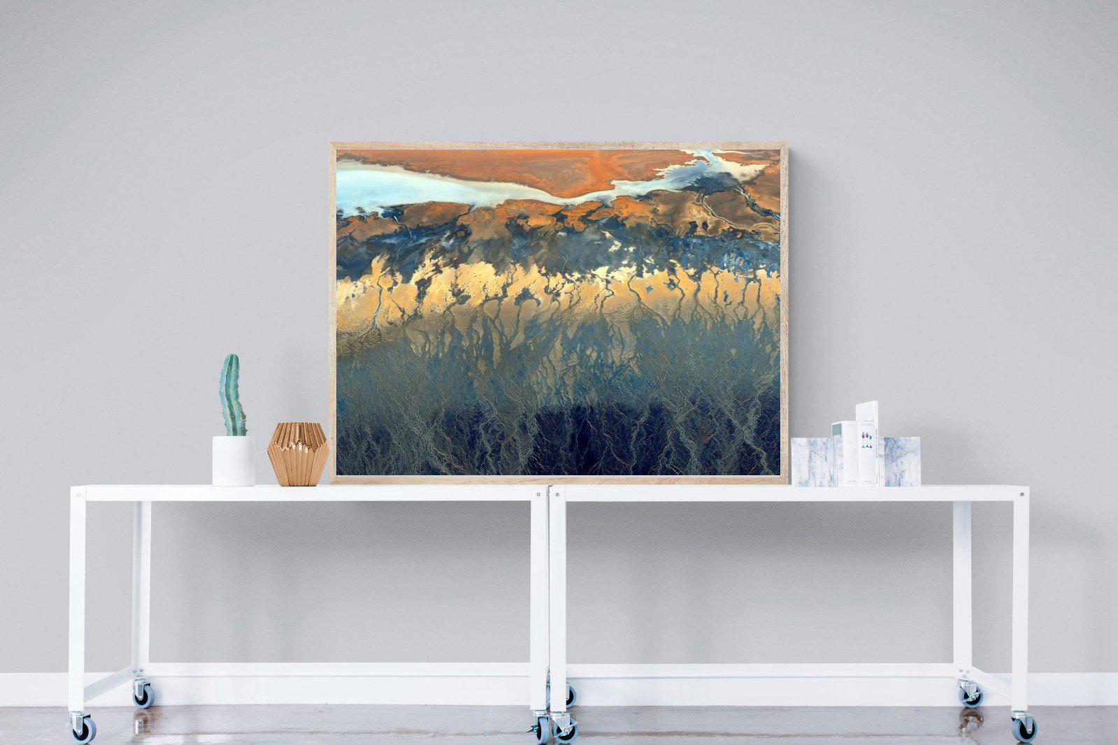 Landscape Colour Palette-Wall_Art-120 x 90cm-Mounted Canvas-Wood-Pixalot